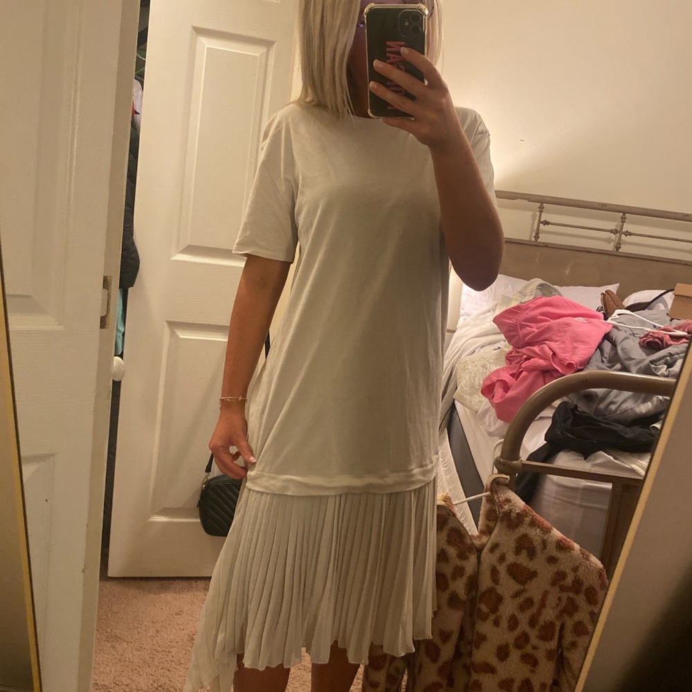zara t shirt dress